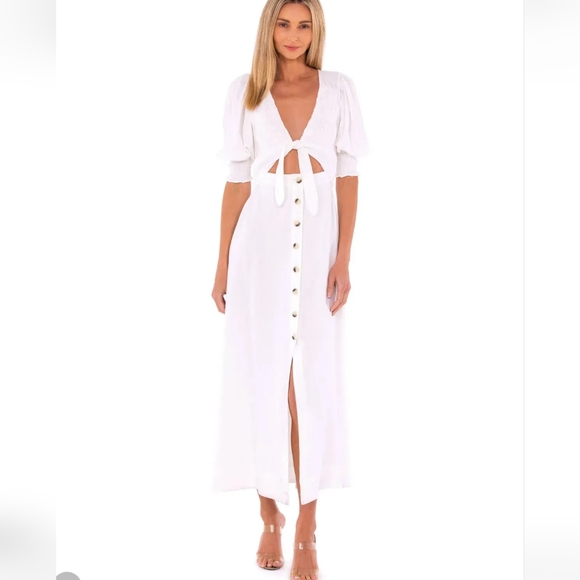 Free People String of Hearts Cut-Out Maxi Dress - Picture 6 of 16